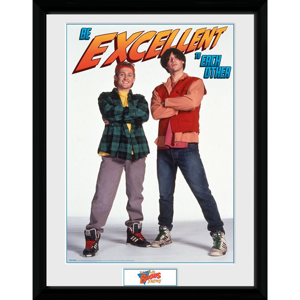 BILL & TED ビルとテッド (来日記念 ) - Be Excellent / インテリア額 - PGS